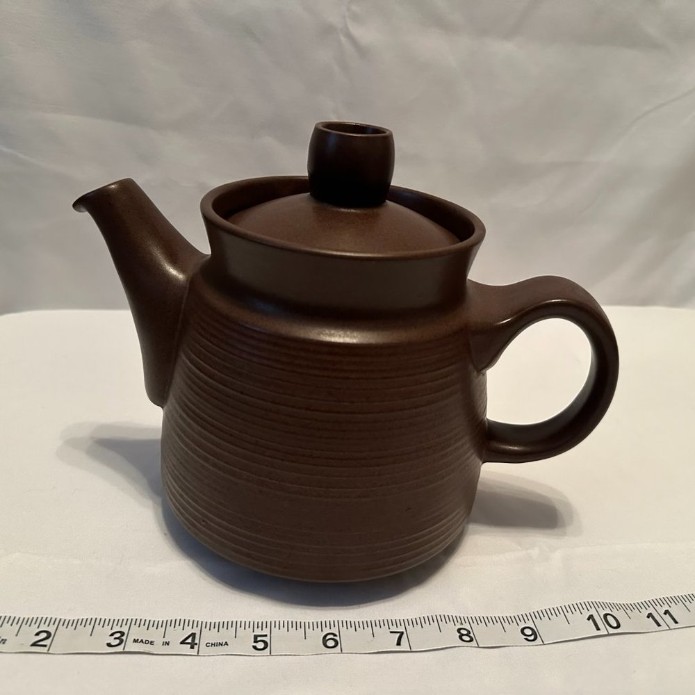 DENBY-LANGLEY Mayflower Pattern Teapot with Lid